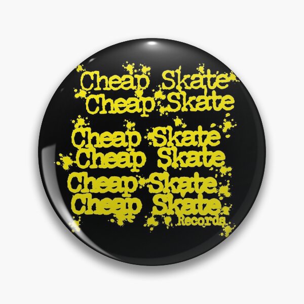 Item preview, Cheapskate Records Type (Yellow) designed and sold by Getonboardman.
