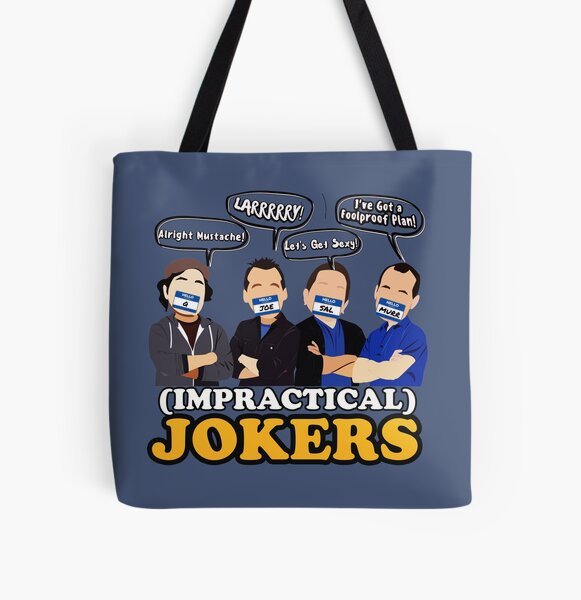 Impractical Jokers Team Joe TV Series Funny Shopping Tote Bag For Life Impractical Jokers Team Joe TV Series Funny Shopping Tote Bag For Life