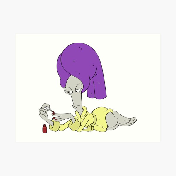 Roger American Dad Art Prints Redbubble 