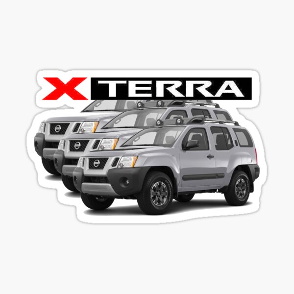 "Nissan Xterra" Sticker for Sale by tunedesign Redbubble