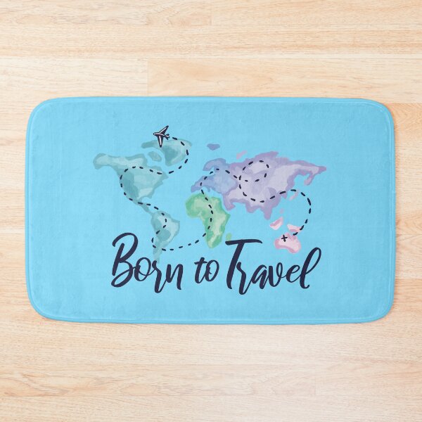 Item preview, Born to travel designed and sold by Piztees.