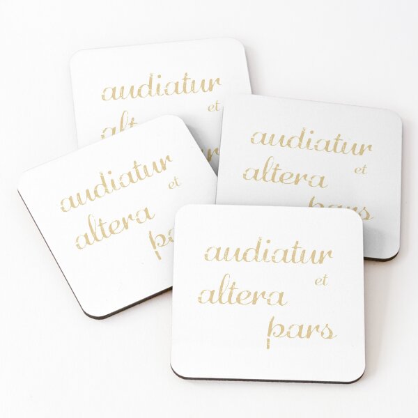 Item preview, AUDIATUR ET ALTERA PARS - Hear the other side too designed and sold by un-artiges.