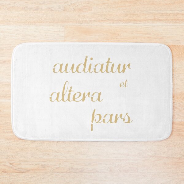 Item preview, AUDIATUR ET ALTERA PARS - Hear the other side too designed and sold by un-artiges.