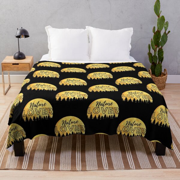Item preview, Nature Lover Full Moon Forest Silhouette designed and sold by Zurickdesigns.