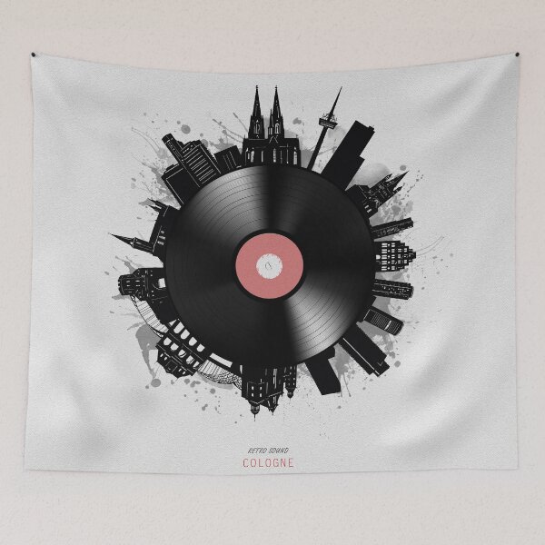 Item preview, cologne skyline vinyl designed and sold by BekimART2.