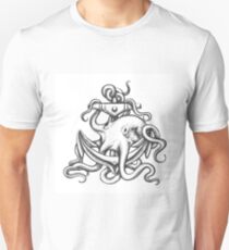 Octopus and Anchor Unisex T-Shirt