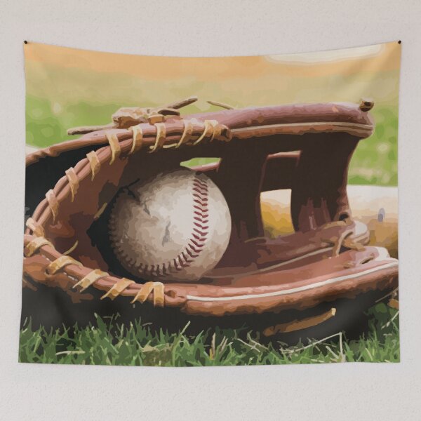 Item preview, Baseball and glove designed and sold by Angela C.