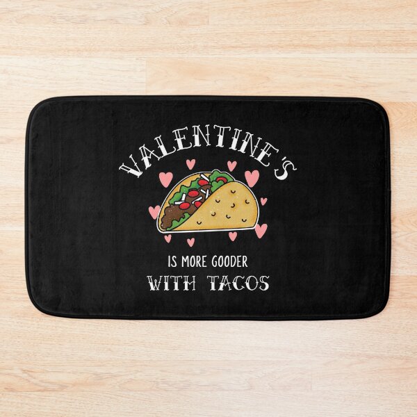 Item preview, Valentines Is More Gooder With Tacos – Life Is Better Mexican Food Love Hearts designed and sold by The Green Corner.