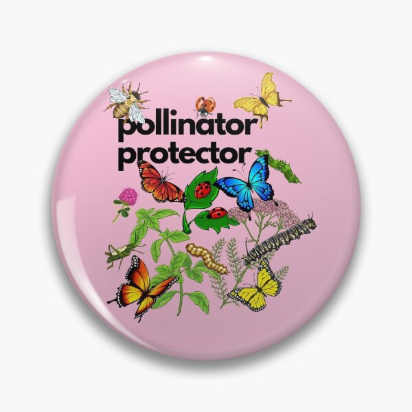 Item preview, Pollinator Protector Color Design designed and sold by EarthArtDesigns.