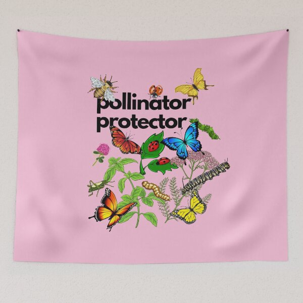 Item preview, Pollinator Protector Color Design designed and sold by EarthArtDesigns.