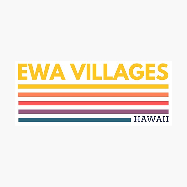 Item preview, Ewa Villages Hawaii designed and sold by Taumaturgo.
