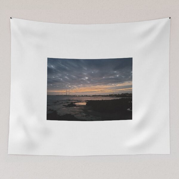 Item preview, The dawn of the Jeju sea before sunrise, korea. designed and sold by human8891.