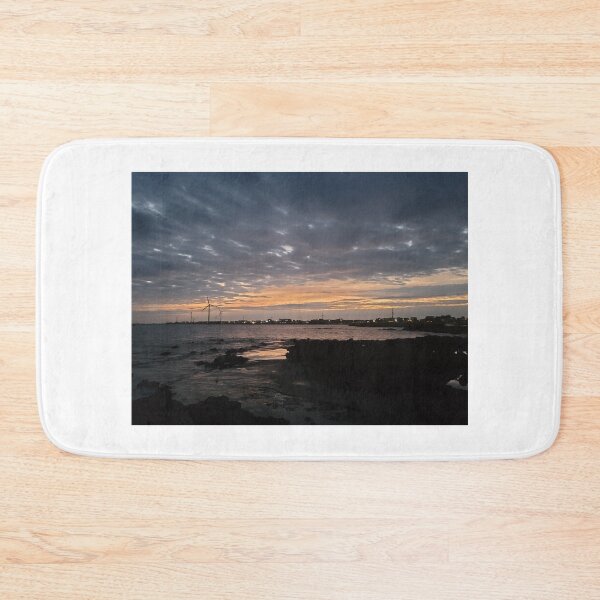 Item preview, The dawn of the Jeju sea before sunrise, korea. designed and sold by human8891.