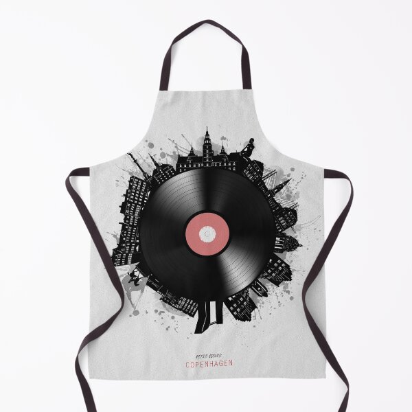 Item preview, copenhagen skyline vinyl designed and sold by BekimART2.