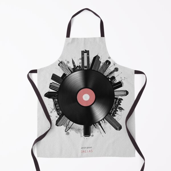 Item preview, dallas skyline vinyl designed and sold by BekimART2.