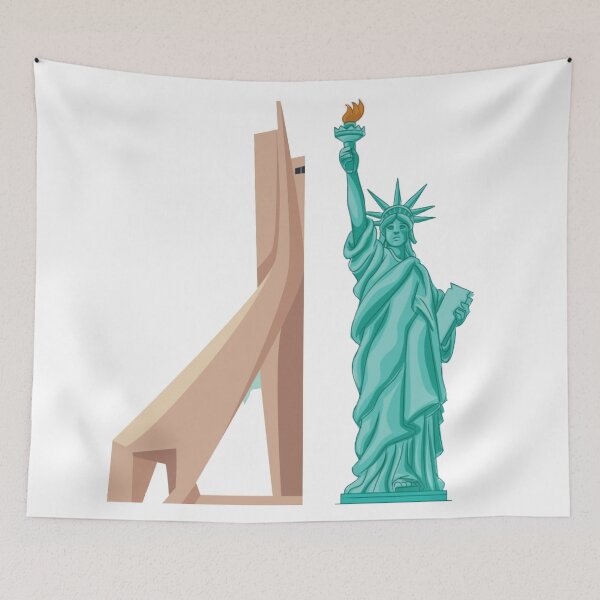 Item preview, maqam echahid x statue of liberty designed and sold by mimibounar.