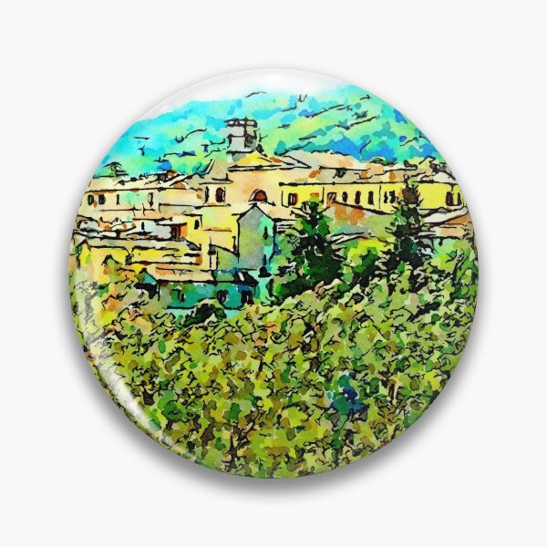 Artikelvorschau, Fognano: Wald und Stadtbild des Dorfes entworfen und verkauft von Giuseppe Cocco.