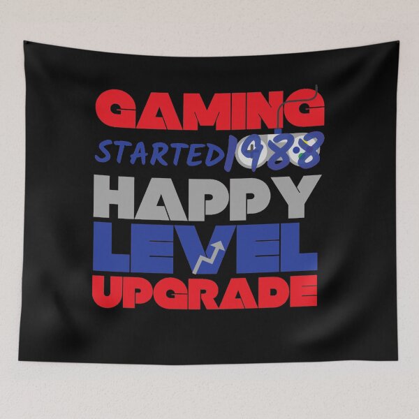 Item preview, Happy 32th Gamer Birthday 1988 designed and sold by Sonatablue.