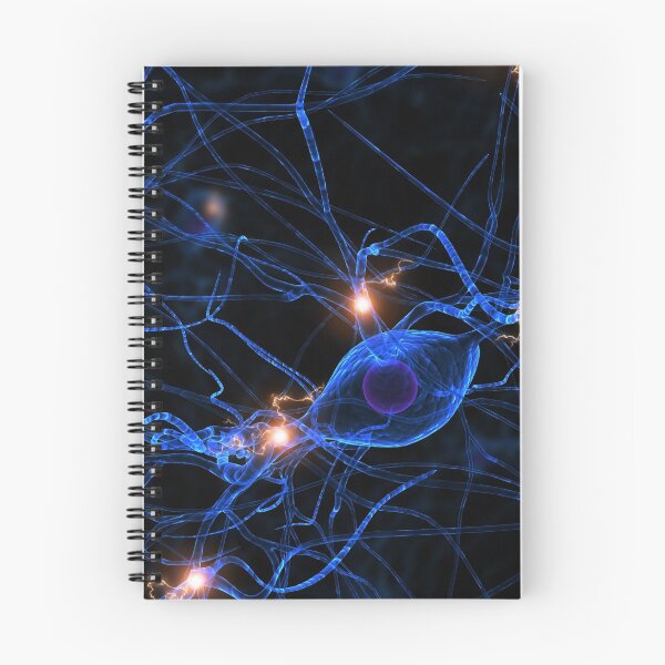 Item preview, ACTIVE NERVE CELL DIGITALLY GENERATED IMAGE MEDICAL LABORATORY SCIENCE designed and sold by Hippiesole.