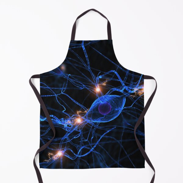 Item preview, ACTIVE NERVE CELL DIGITALLY GENERATED IMAGE MEDICAL LABORATORY SCIENCE designed and sold by Hippiesole.