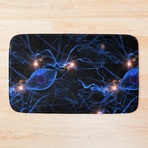 Item preview, ACTIVE NERVE CELL DIGITALLY GENERATED IMAGE MEDICAL LABORATORY SCIENCE designed and sold by Hippiesole.