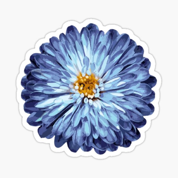 Item preview, The blue dahlia designed and sold by Karine Dupras.