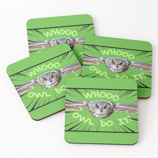 Item preview, Owl Do It! (Green) designed and sold by BunnyPrinceDegn.