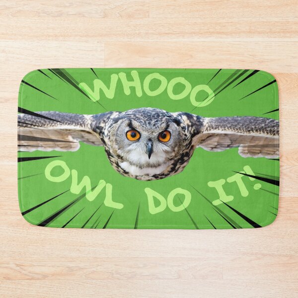 Item preview, Owl Do It! (Green) designed and sold by BunnyPrinceDegn.