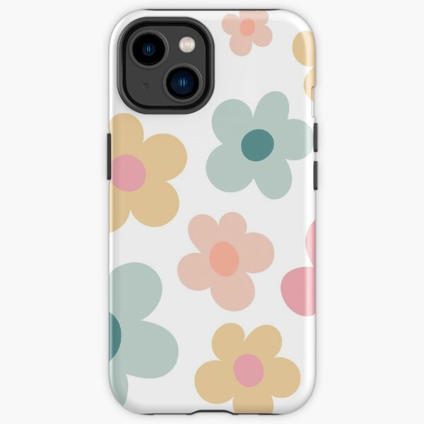 Flower Pattern Muted Pastel: Golf le Fleur Inspired iPhone Tough Case