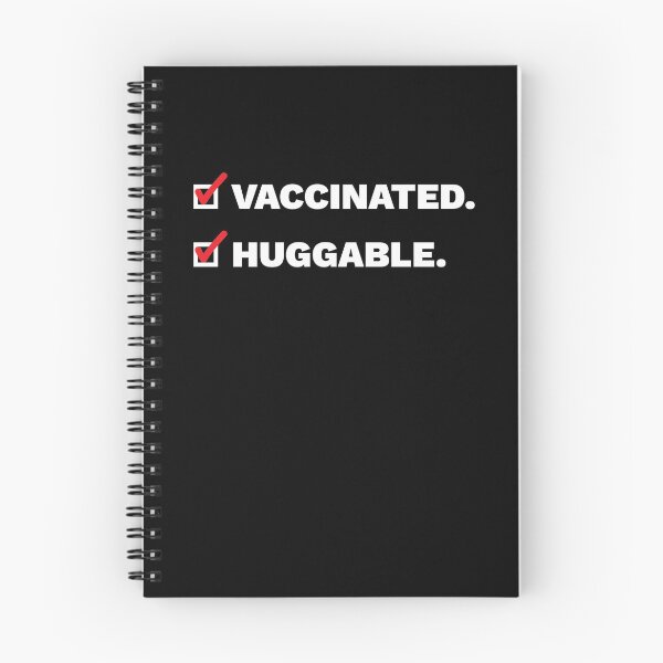 Item preview, Vaccinated Huggable Covid Check designed and sold by DnlDesigns.