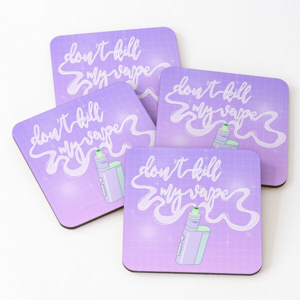 Item preview, Don't kill my vape purple theme designed and sold by AuriArts.