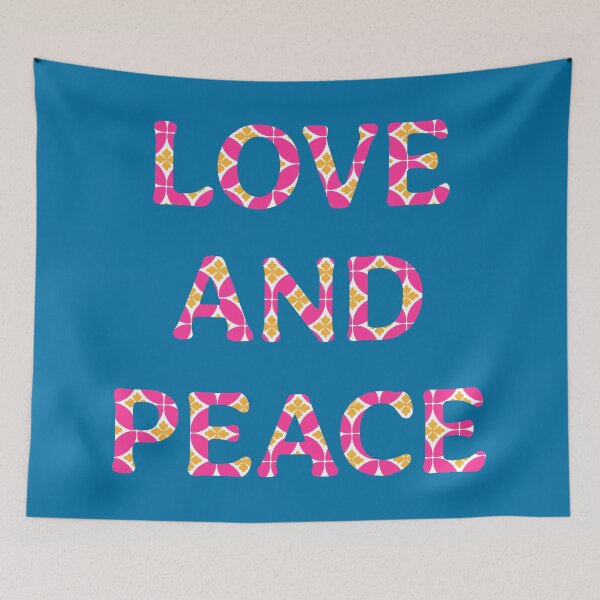 Item preview, Love and Peace (3) designed and sold by ToluaPrints.