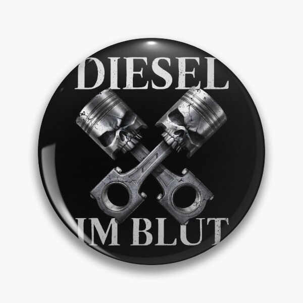 Artikelvorschau, Diesel im Blut Totenkopf Kolben entworfen und verkauft von FD-Design.