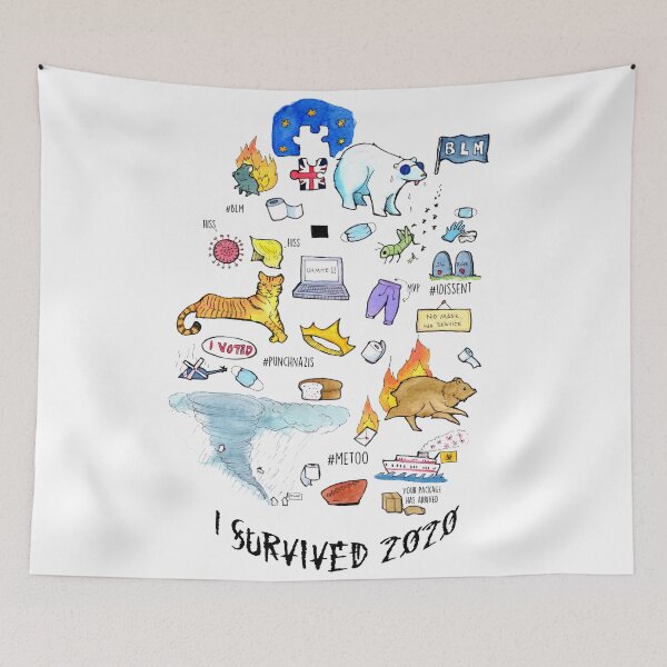 Item preview, I Survived 2020 designed and sold by izzycreates.