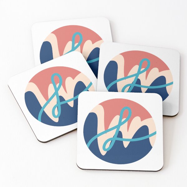 Item preview, Uppercase “L” waves designed and sold by wonderfrog.