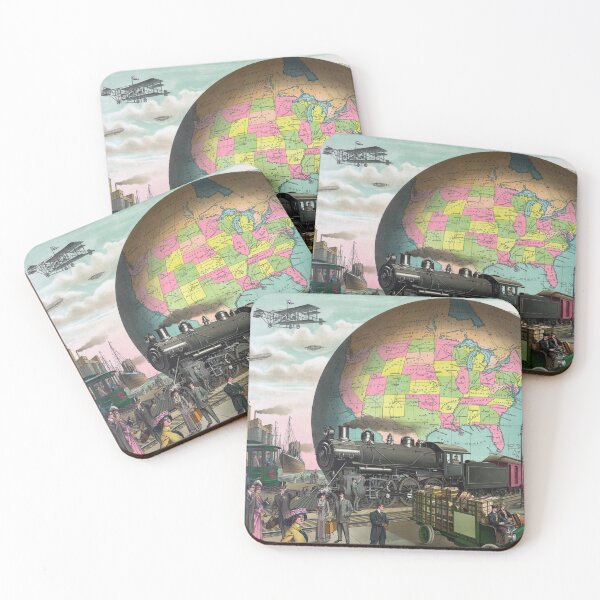 Item preview, Twentieth Century Transportation - Trains - Cars - Planes - ES Yates Circa 1910 designed and sold by warishellstore.