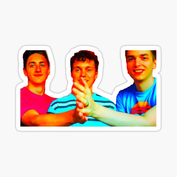 Drew, Danny and Kurtis Sticker