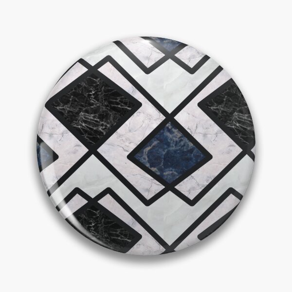 Item preview,  Marble,Blue,navy Geometric shapes,squares ,boho pattern  designed and sold by MariaMarinova.