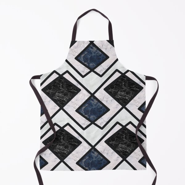 Item preview,  Marble,Blue,navy Geometric shapes,squares ,boho pattern  designed and sold by MariaMarinova.