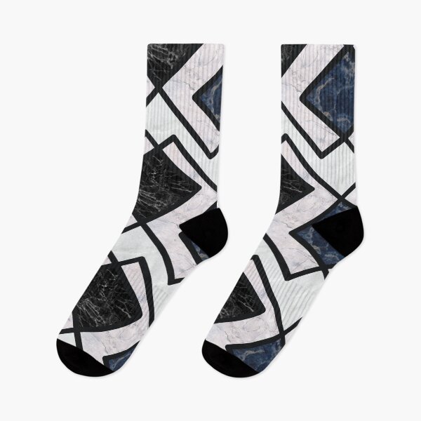 Item preview,  Marble,Blue,navy Geometric shapes,squares ,boho pattern  designed and sold by MariaMarinova.