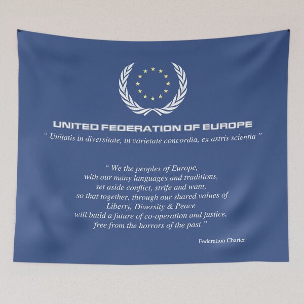Item preview, Charter of the United Federation of Europe (Eng) designed and sold by UF-Europe.