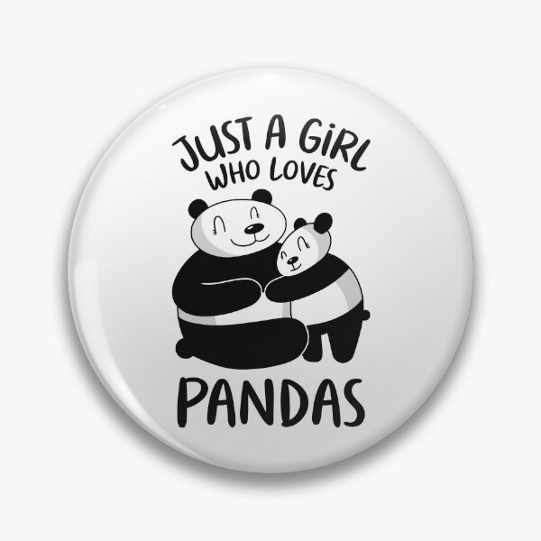 Item preview, Just A Girl Who Loves Pandas designed and sold by OnepixArt.