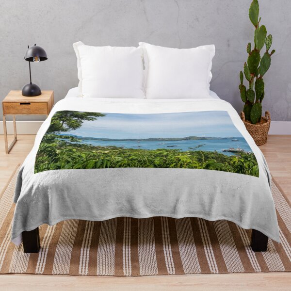 Item preview, A view over Labuan Bajo harbour and Palua Karawo in early morning, Indonesia designed and sold by SnapTPhotograph.