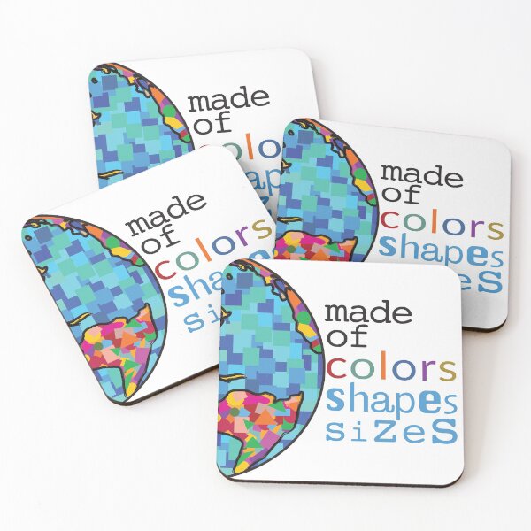 Item preview, The world is made of colors, shapes and sizes designed and sold by thakadlec7.