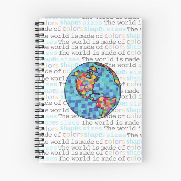 Item preview, The world is made of colors, shapes and sizes designed and sold by thakadlec7.