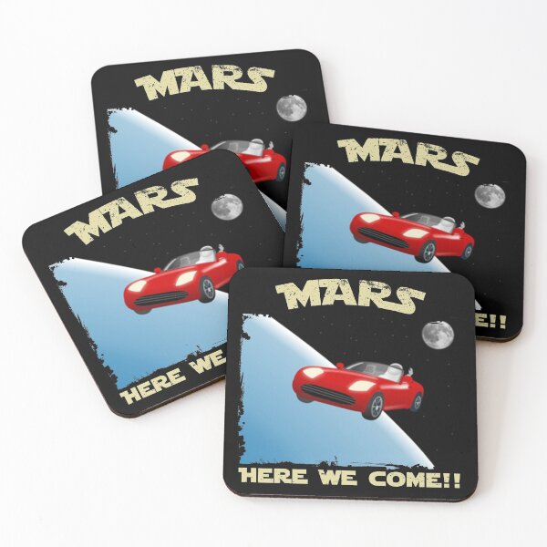 Item preview, Mars, Here We Come!! Perfect Funny Space, Mars lovers and Astronauts Gift Idea, Distressed Retro Vintage designed and sold by Van-Tees.