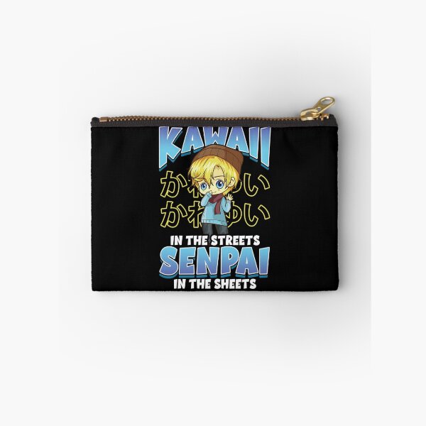 Item preview, Cute Kawaii In The Streets Senpai In The Sheets Pun designed and sold by perfectpresents.
