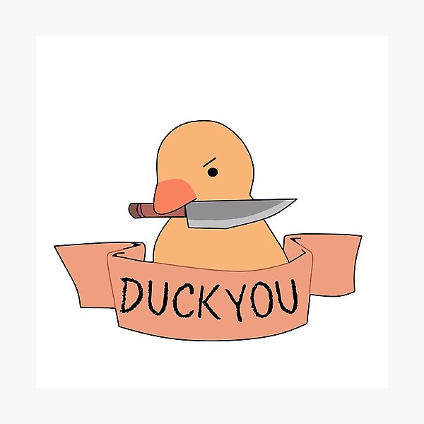 duck with a knife wallpaper cropTikTok Search