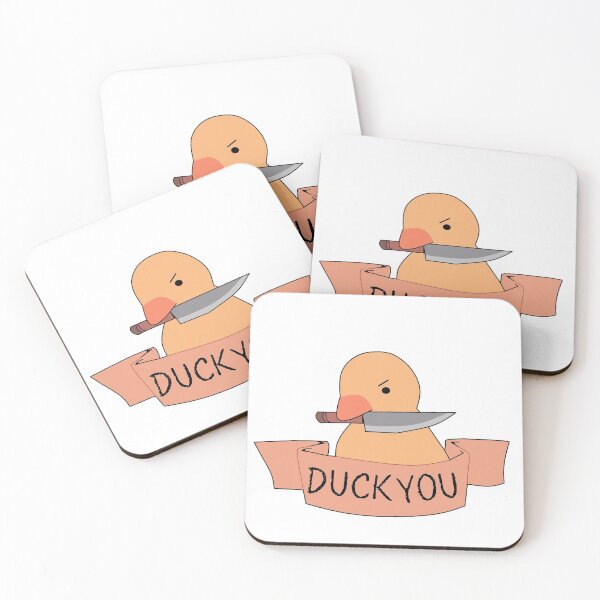 Item preview, Duck With a Knife designed and sold by ozl01.