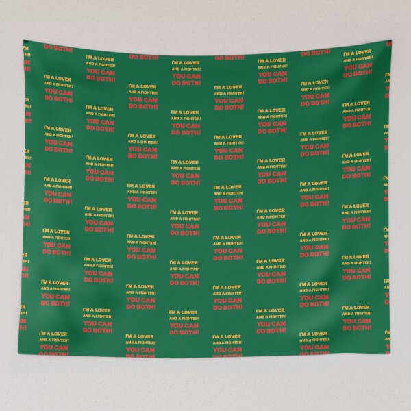 Item preview, I'm A Lover And A Fighter!  You Can Do Both! designed and sold by Rell1970.